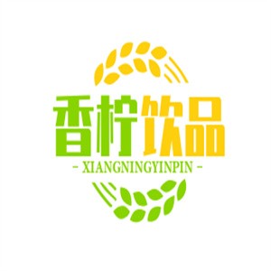 香柠饮品店加盟logo