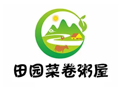 田园菜卷粥屋加盟logo