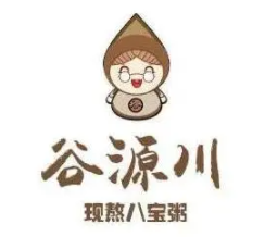 谷源川粥铺加盟logo