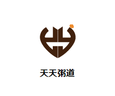 天天粥道加盟logo