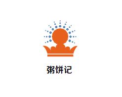 粥饼记加盟logo