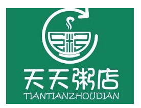 天天粥铺加盟logo