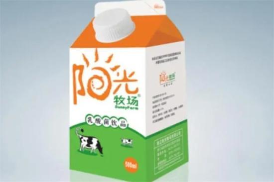 阳光牧场牛奶加盟产品图片