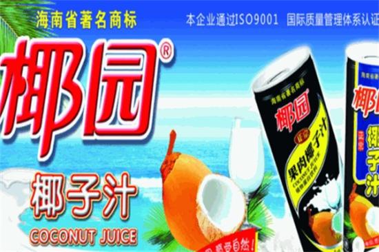 椰园椰子汁加盟产品图片