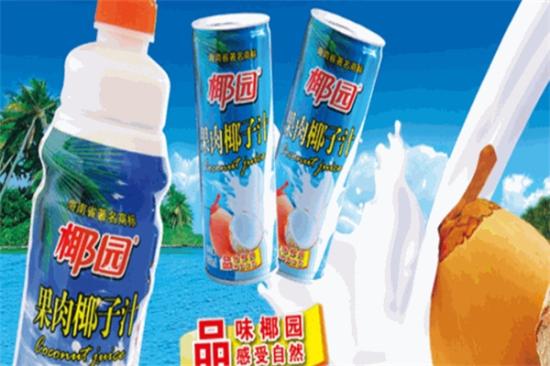 椰园椰子汁加盟产品图片