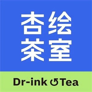 杏绘茶室加盟logo