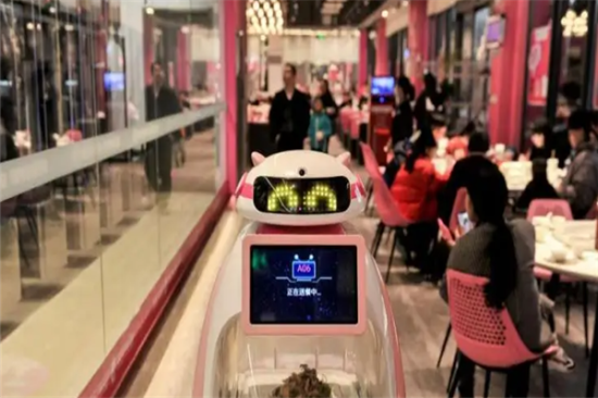 天降美食机器人餐厅加盟产品图片