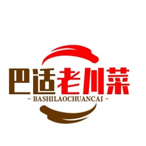 巴适老川菜加盟logo