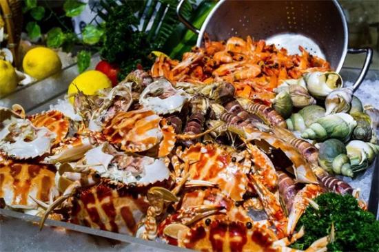 绿螺餐厅海鲜自助加盟产品图片