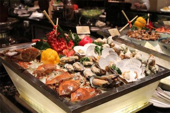 绿螺餐厅海鲜自助加盟产品图片