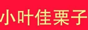 小叶佳栗子加盟logo