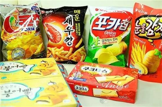 左边右边休闲食品加盟产品图片