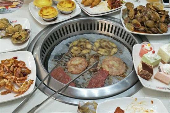 韩岸自助烧烤加盟产品图片