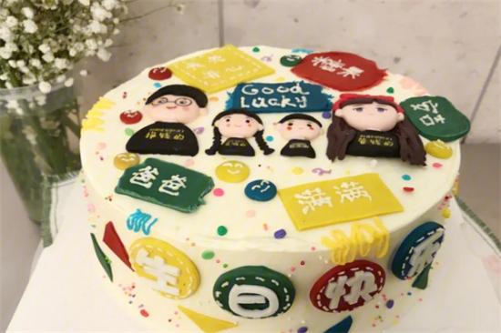 ta家蛋糕生日蛋糕定制加盟产品图片