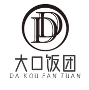 大口饭团加盟logo