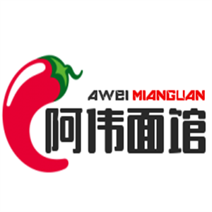 阿伟面馆加盟logo
