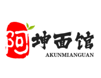 阿坤面馆加盟logo