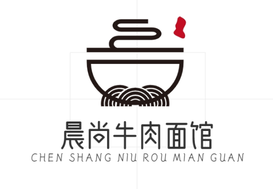 晨尚牛肉面馆加盟logo