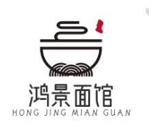 鸿景面馆加盟logo