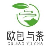 欧包与茶加盟logo